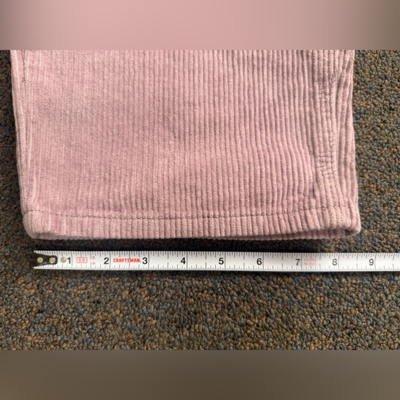 Empyre Woman’s Tori Pants Size 7 Pink Corduroy Relaxed Fit Skate Baggy Comfy Y2K - Picture 7 of 13